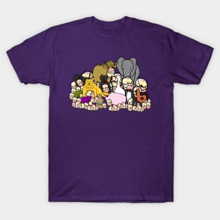 Cute Animals with Lots of Easter Eggs T-Shirt